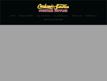 Tablet Screenshot of carbonicservice.com